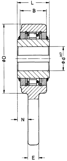 外部逆止器FA適用低扭矩,低轉速